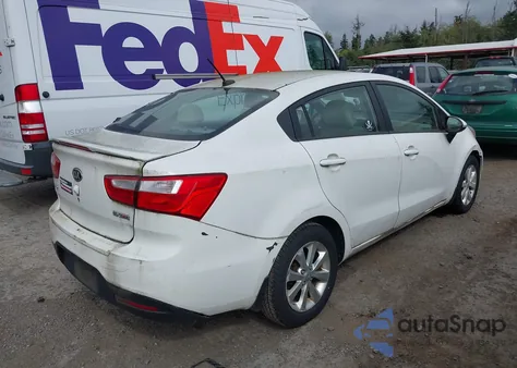 2013 Kia Rio Ex/Sx from USA, damaged, VIN KNADN4A36D6164257
